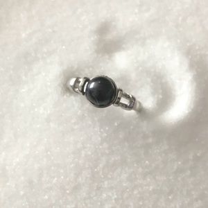 Vantel Pearls Fortune Teller Ring Size 8